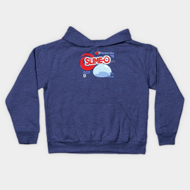 Slime-o Gelatin Dessert Kids Hoodie by CCDesign